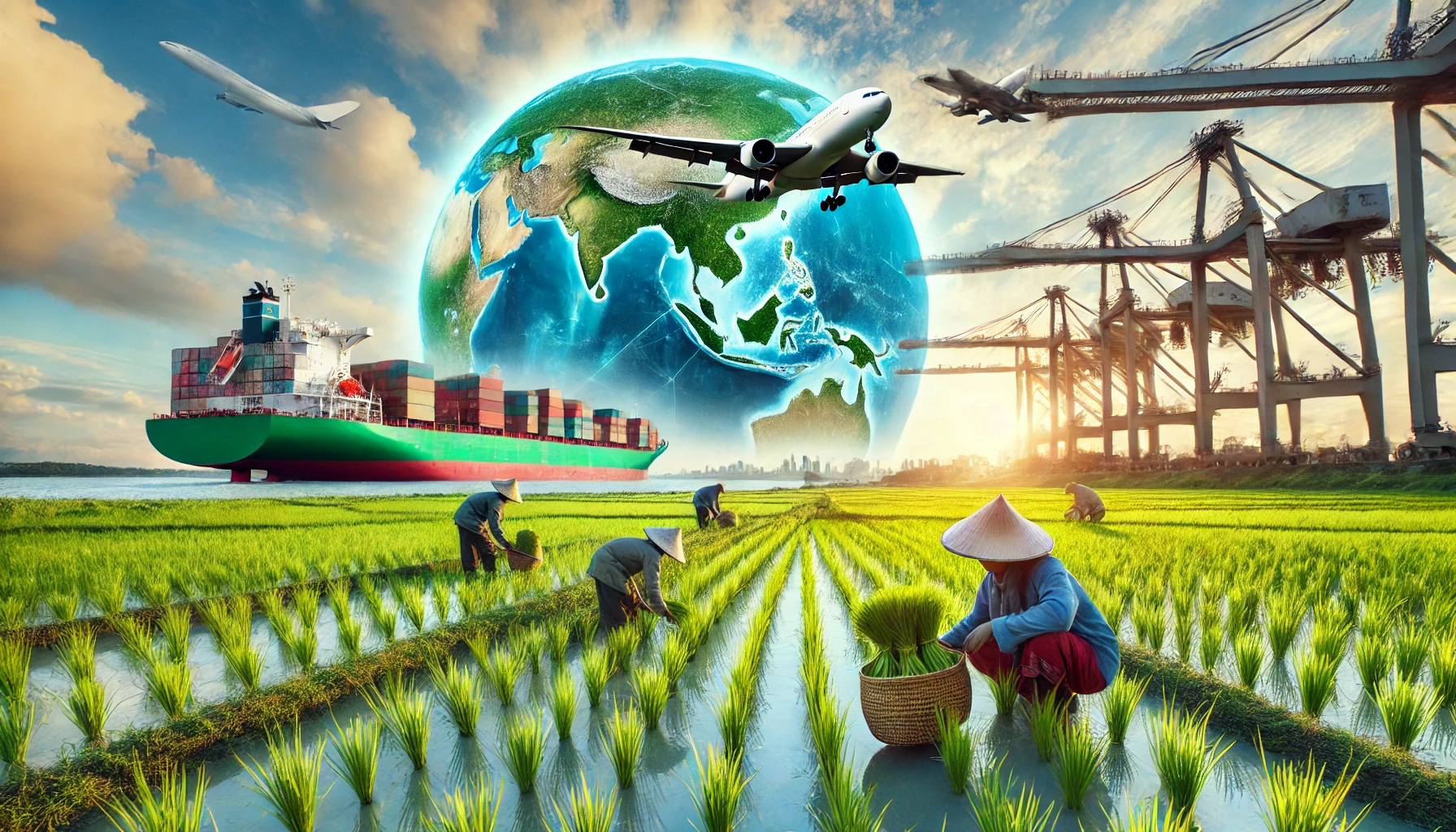 Non-basmati rice varieties exported